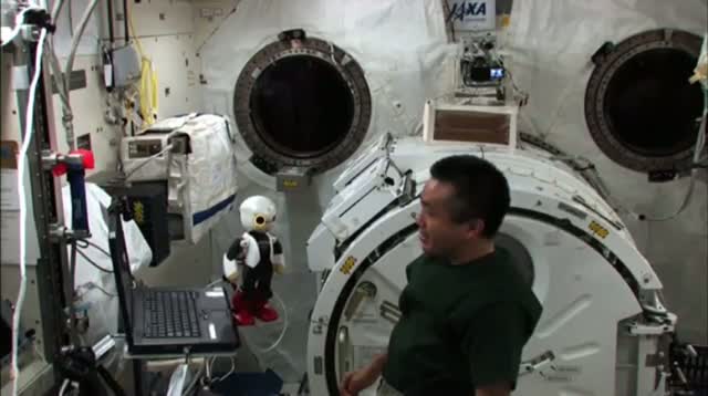 Watch First Talking Astronaut Robot on Board ISS Video