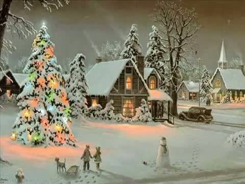 Watch Christmas Songs - While Shepherds Watched Old English X-mas Song (Merry Christmas) Video