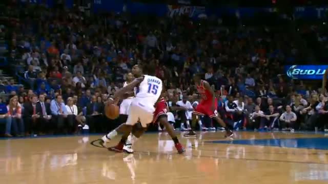 Watch NBA: Reggie Jackson Dances into the Lane with his Behind the Back Handles Video