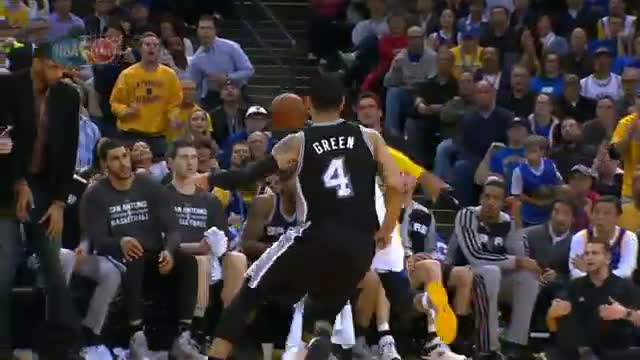 Watch NBA: Andre Iguodala Dives Into the Stands For the Save! Video