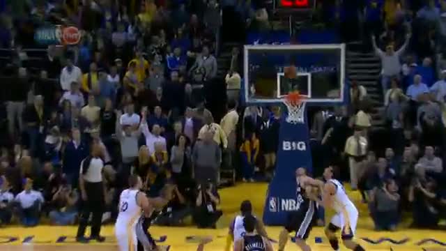 Watch NBA: Stephen Curry and Tiago Splitter's CLUTCH Plays Video