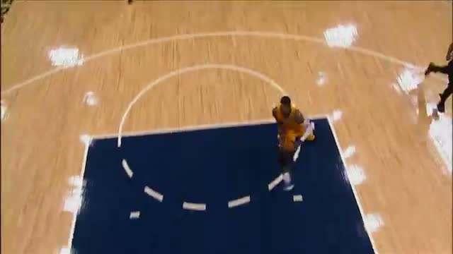 Watch NBA: Paul George's Showtime Reverse Dunk on the Breakaway Video