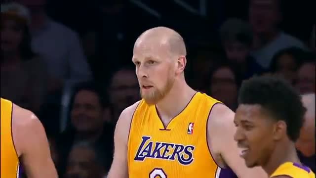 Watch NBA: Chris Kaman's Block Leads to a Wesley Johnson Smash Video