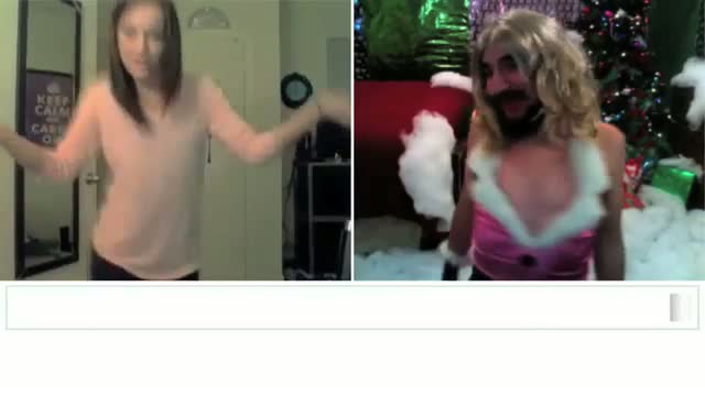 Watch Mariah Carey - All I Want For Christmas Is You (Chatroulette Version) Video