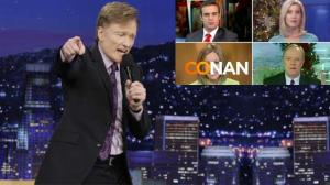 Watch Conan Shows Us That Main Stream Media Is Scripted - Media Reacts - A Christmas Present Or Two Or Ten Edition Video