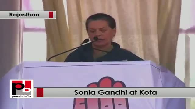 Watch Sonia Gandhi: UPA has given the RTE to every child till the age of 14 Video