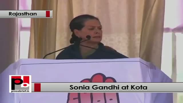 Watch Sonia Gandhi: Congress will continue to work for the welfare of Rajasthan Video