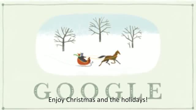 Watch Google wishes 'Happy Holidays' with a Doodle Video