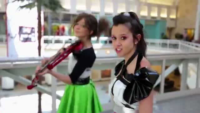 Watch Starships - Lindsey Stirling and Megan Nicole (Nicki Minaj Cover) Video