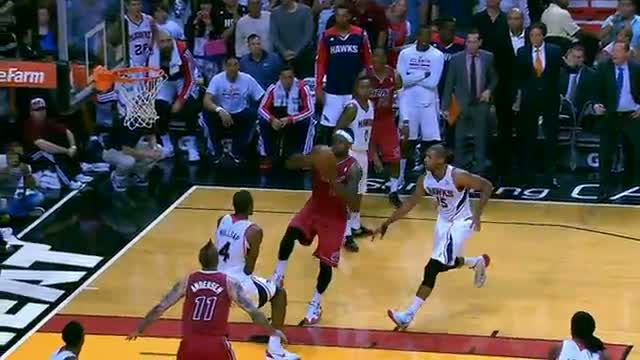 Watch NBA: LeBron James Absolutely Posterizes Paul Millsap!! Video