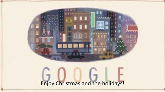 Watch Happy Holidays Google Doodle 2013  - 25 December 2013 Video