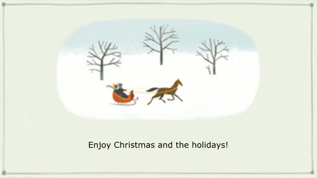 Watch Happy Holidays Google Doodle 2013 On 25 DEcember 2013 - Merry Xmas 2013 & Happy New Year 2014 Video