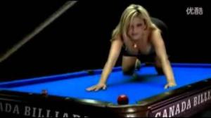 Watch Amazing Pool Talent with Girl Video