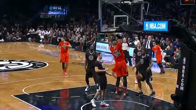 Watch NBA: Taj Gibson Spins and Converts the Oop from Noah - Top NBA Christmas Play #6 Video