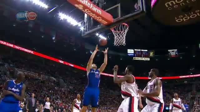Watch NBA: Blake Griffin Soars in for the Cleanup Dunk Video