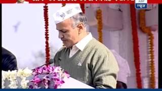 Watch Manish Sisodia swears-in as Delhi minister Video