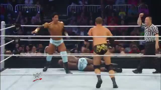 Watch The Prime Time Players vs. Ryback & Curtis Axel: WWE SmackDown, Dec. 27, 2013 Video