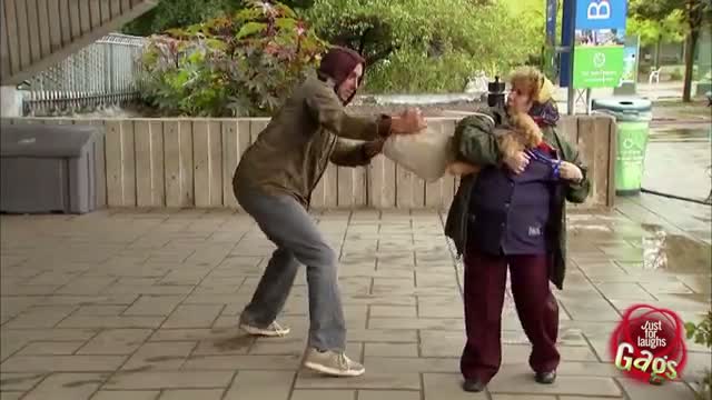 Watch Doggy Beat Down - Just For Laughs Gags Video
