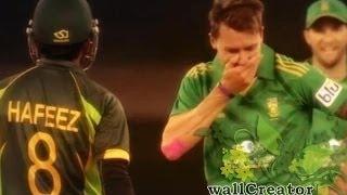 Watch Dale Steyn v/s Mohammad Hafeez - All Dismissals HD Video
