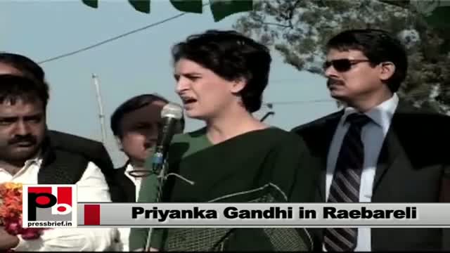 Watch Priyanka Gandhi: People are suffering in all over the country opposition does nothing Video
