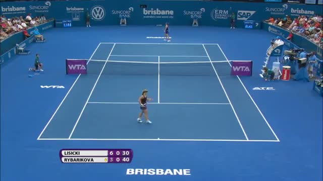 Watch 2014 Brisbane International Day 1 WTA Highlights Video