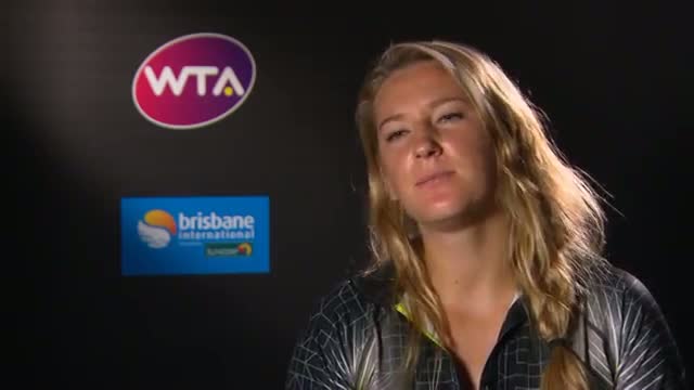 Watch Victoria Azarenka 2014 Brisbane International Preview Interview Video
