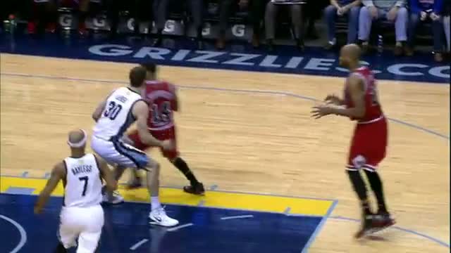 Watch NBA: D.J. Augustin's Ball Wizardry Sets Up the Taj Gibson Slam Video