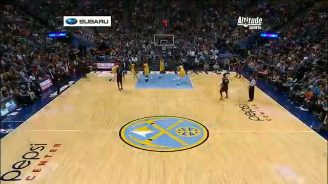 Watch NBA: Wilson Chandler Finishes with the Explosive One-Handed Oop Video
