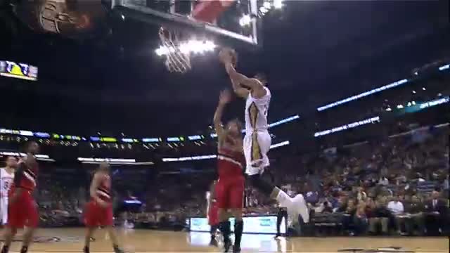 Watch NBA: Jrue Holiday and Anthony Davis Burn the Blazers Video