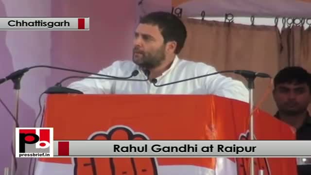 Watch Rahul Gandhi: BJP talked about violence but neglects the Chhattisgarh Video