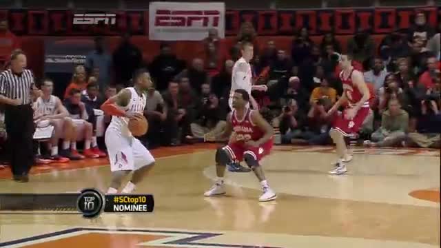 Watch Joseph Bertrand REVERSE Alley-Oop Dunk Video