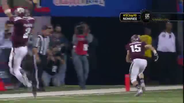Watch Johnny Manziel INSANE Escape and TD Pass Video