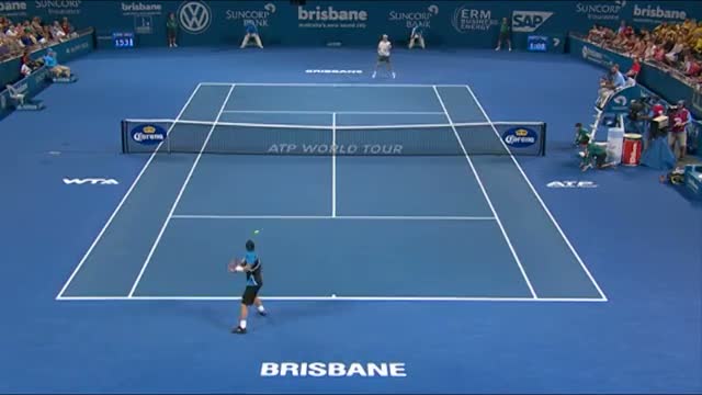 Watch Lleyton Hewitt v Thanasi Kokkinakis - Highlights Men's Singles Round 1: Brisbane International 2014 Video