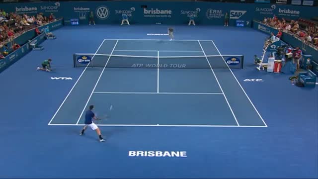 Watch Samuel Groth v Ryan Harrison - Highlights Men's Singles Round 1: Brisbane International 2014 Video