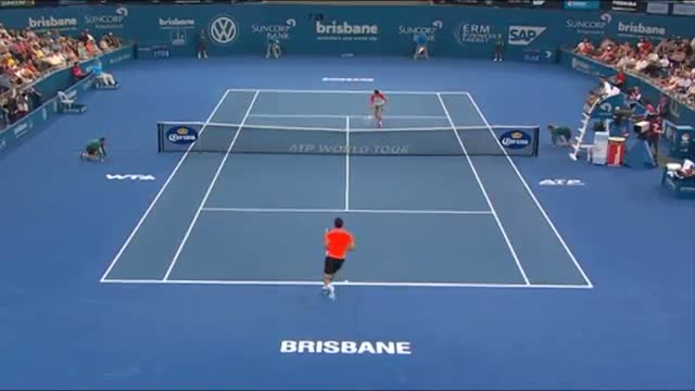 Watch Grigor Dimitrov v Marin Cilic - Highlights Men's Singles Round 2: Brisbane International 2014 Video