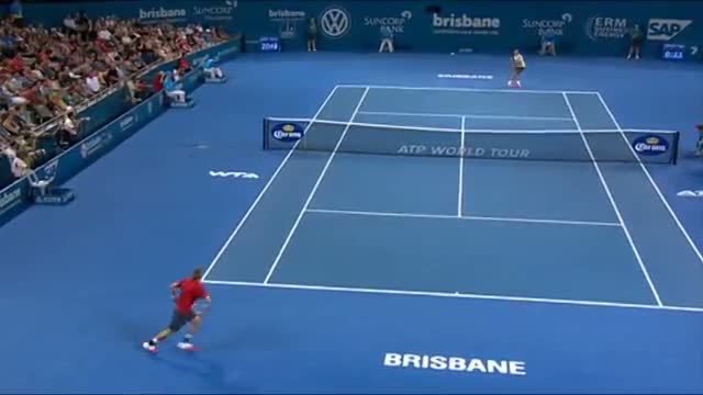 Watch Roger Federer v Jarkko Nieminen - Highlights Men's Singles Round 2: Brisbane International 2014 Video