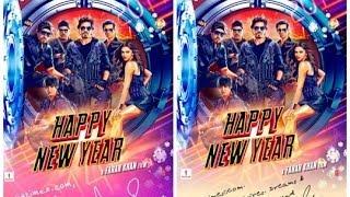 Watch Happy New Year Poster - Releasing Diwali 2014 Video