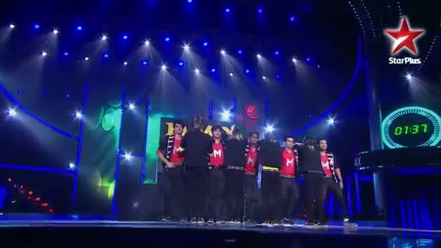 Watch MJ5 and D Maniax's group act - India's Dancing SuperStar Video