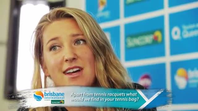 Watch Quick Questions Victoria Azarenka: Brisbane International 2014 Video