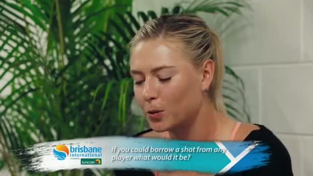 Watch Quick Questions Maria Sharapova: Brisbane International 2014 Video