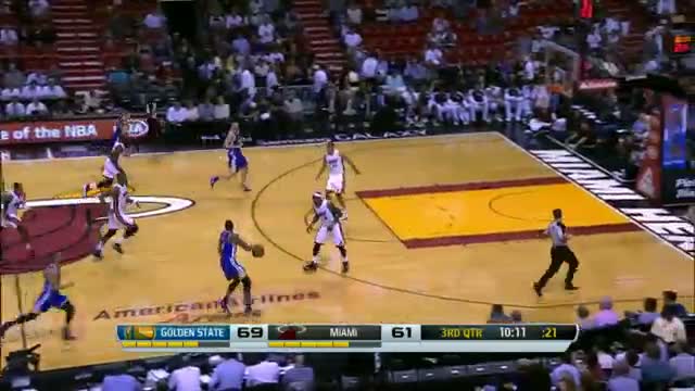Watch NBA: Stephen Curry's Hot Hand Burns LeBron and the Heat Video