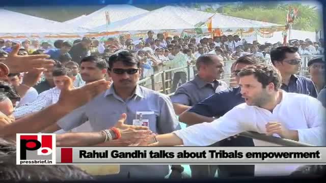 Watch Rahul Gandhi: We want tribals to take part in parliament proceedings Video