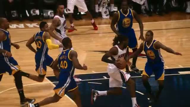 Watch NBA: Kent Bazemore's RIDICULOUS Chasedown Block Video