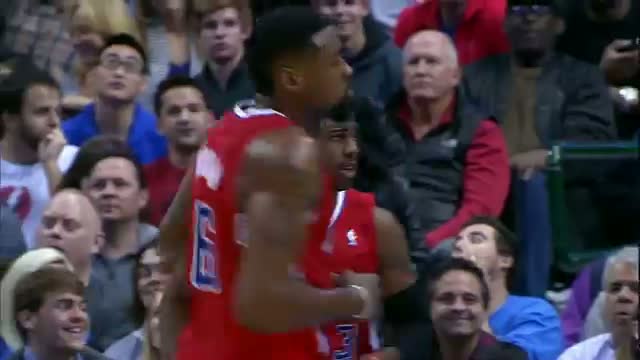 Watch NBA: DeAndre Jordan POSTERIZES Samuel Dalembert With a High-Flying Alley-Oop Video