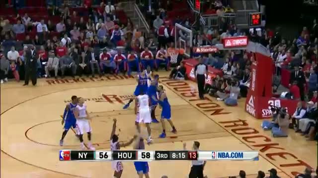 Watch NBA: James Harden Scores 37 to Help the Rockets Edge the Knicks Video