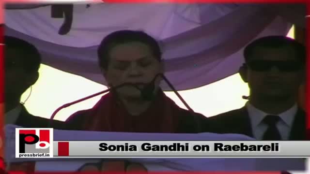 Watch Sonia Gandhi: Only Congress can bring the peace and development Video
