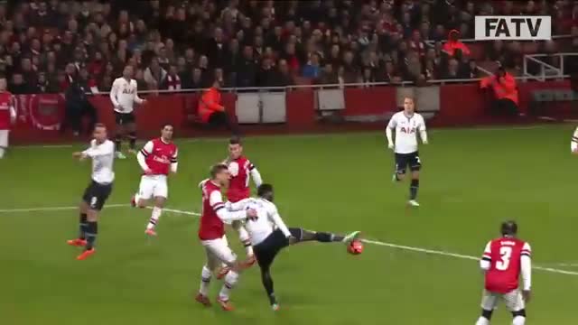 Watch Arsenal vs Tottenham Hotspur 2-0, FA Cup Third Round Proper 2013-14 highlights Video