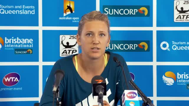 Watch Victoria Azarenka - Final Press Conference - Brisbane International 2014 Video