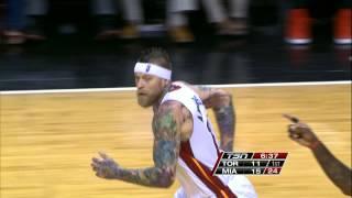 Watch NBA: The Birdman Flies Over Valanciunas for the Putback Slam Video