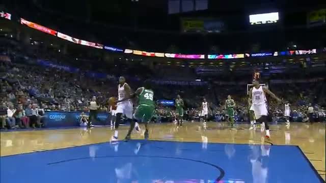 Watch NBA: Kevin Durant Serves Up Reggie Jackson for the Explosive Jam Video